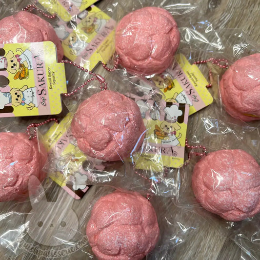 Rare Cafe Sakura Cream Puff Squishy
