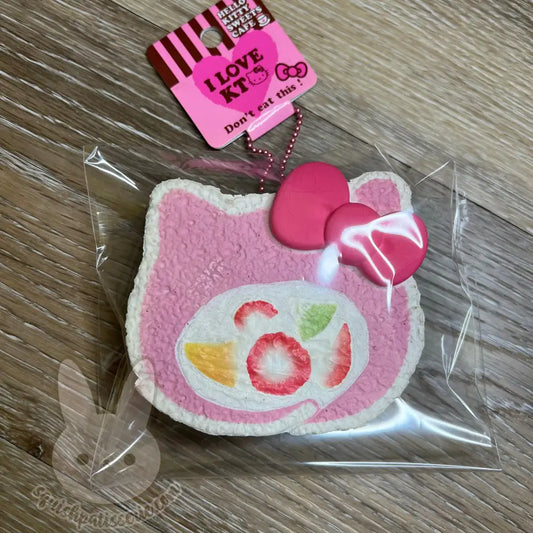 RARE Hello Kitty Cake Roll Squishy