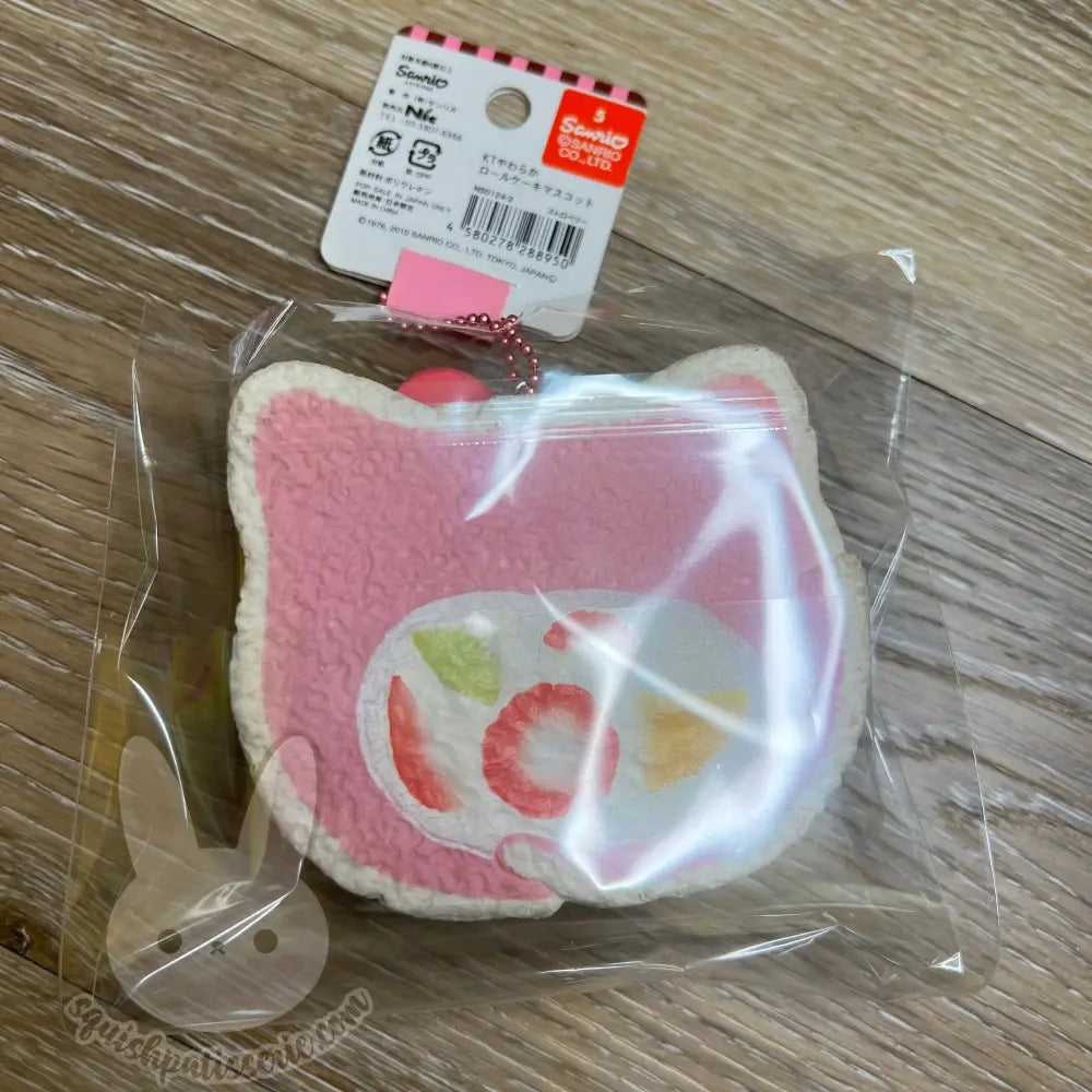 RARE Hello Kitty Cake Roll Squishy