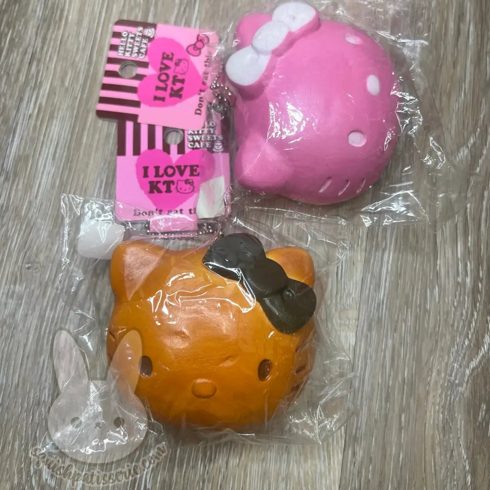 Rare Hello Kitty Head Bun Squishy