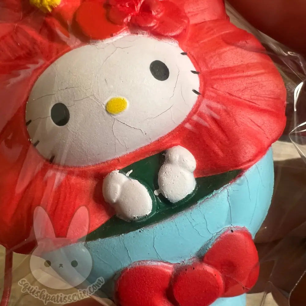 RARE Hello Kitty Hibiscus Flower Squishy