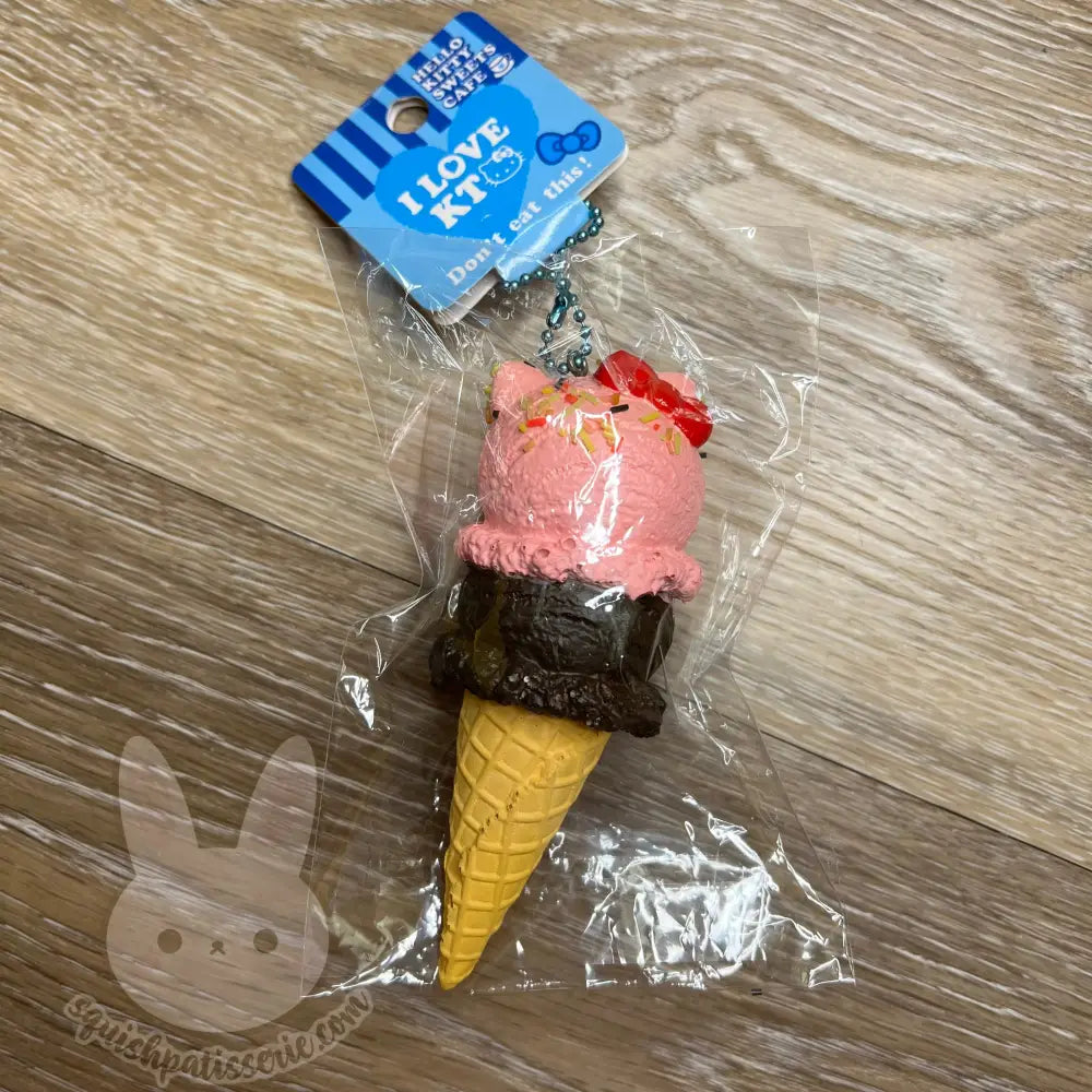 RARE Hello Kitty Ice Cream Squishy