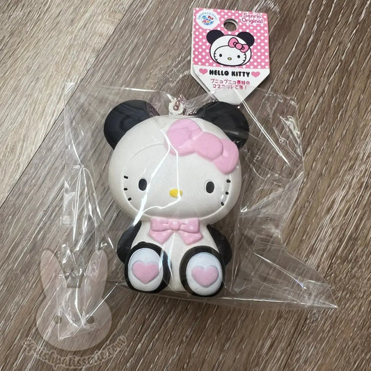 RARE Hello Kitty in a Panda Costume Squishy