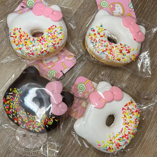 Rare Hello Kitty Jumbo Donut Squishy
