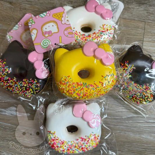Rare Hello Kitty Jumbo Donut Squishy