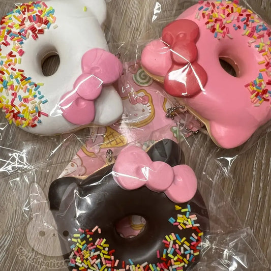 Rare Hello Kitty Jumbo Donut Squishy