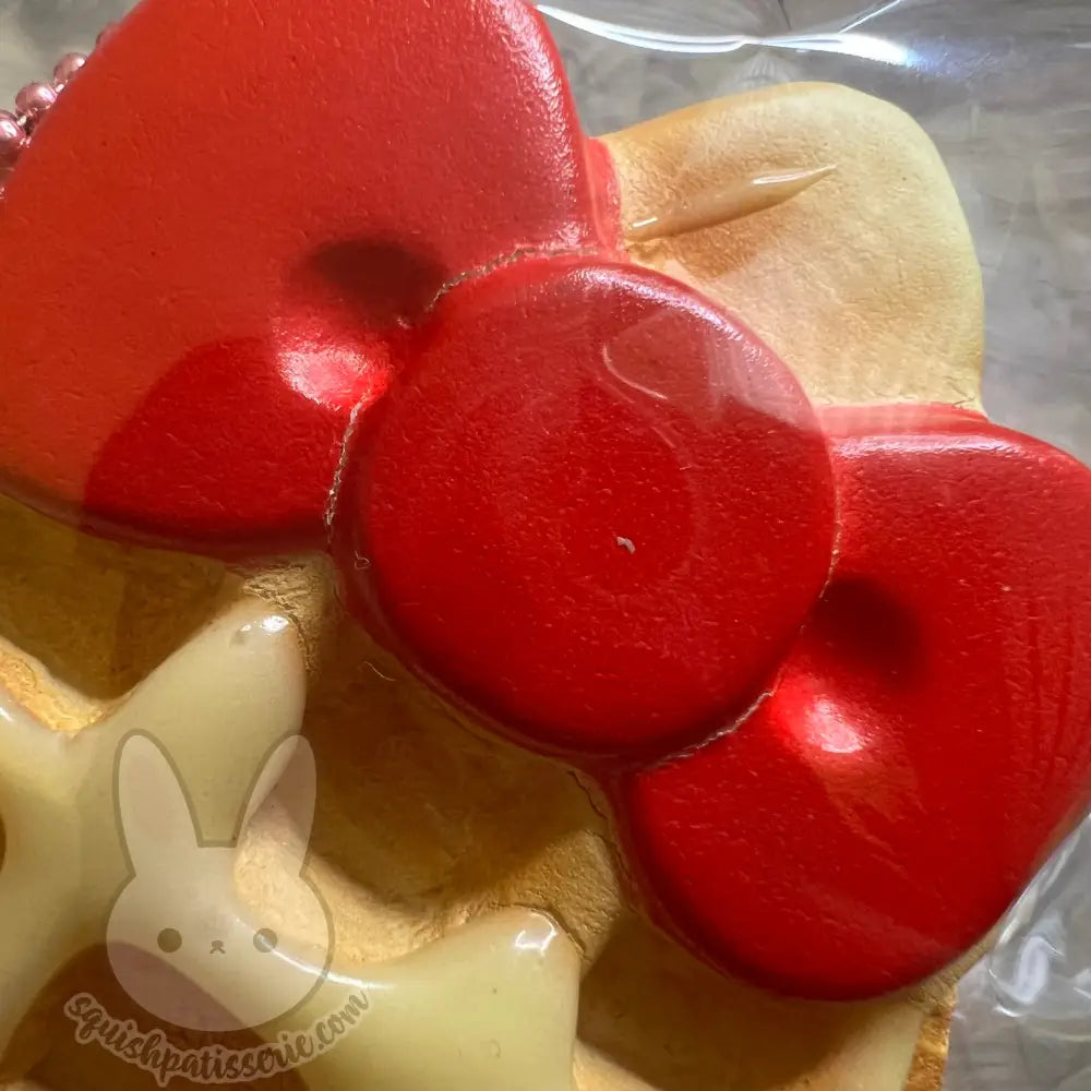 RARE Hello Kitty Waffle Squishy