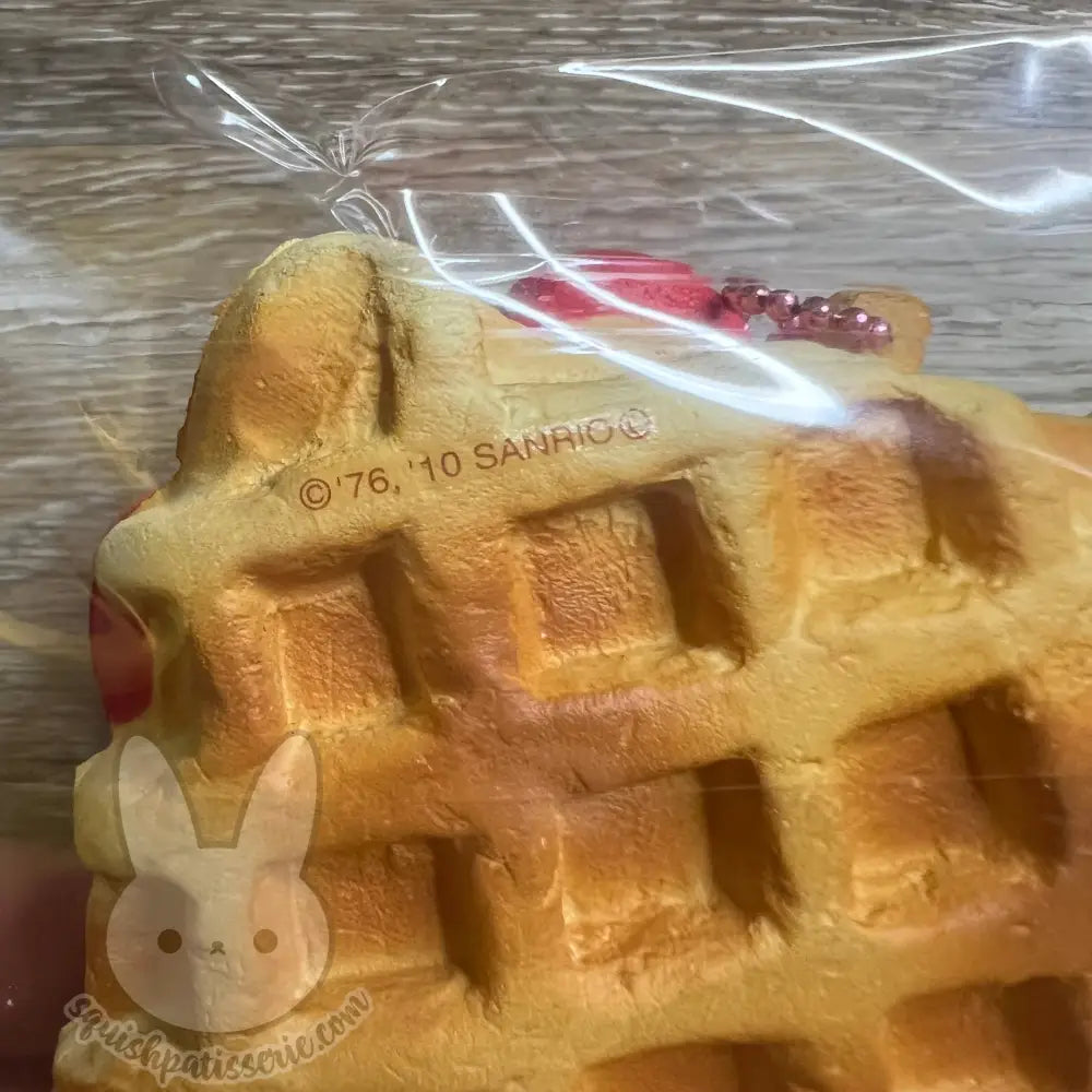 RARE Hello Kitty Waffle Squishy