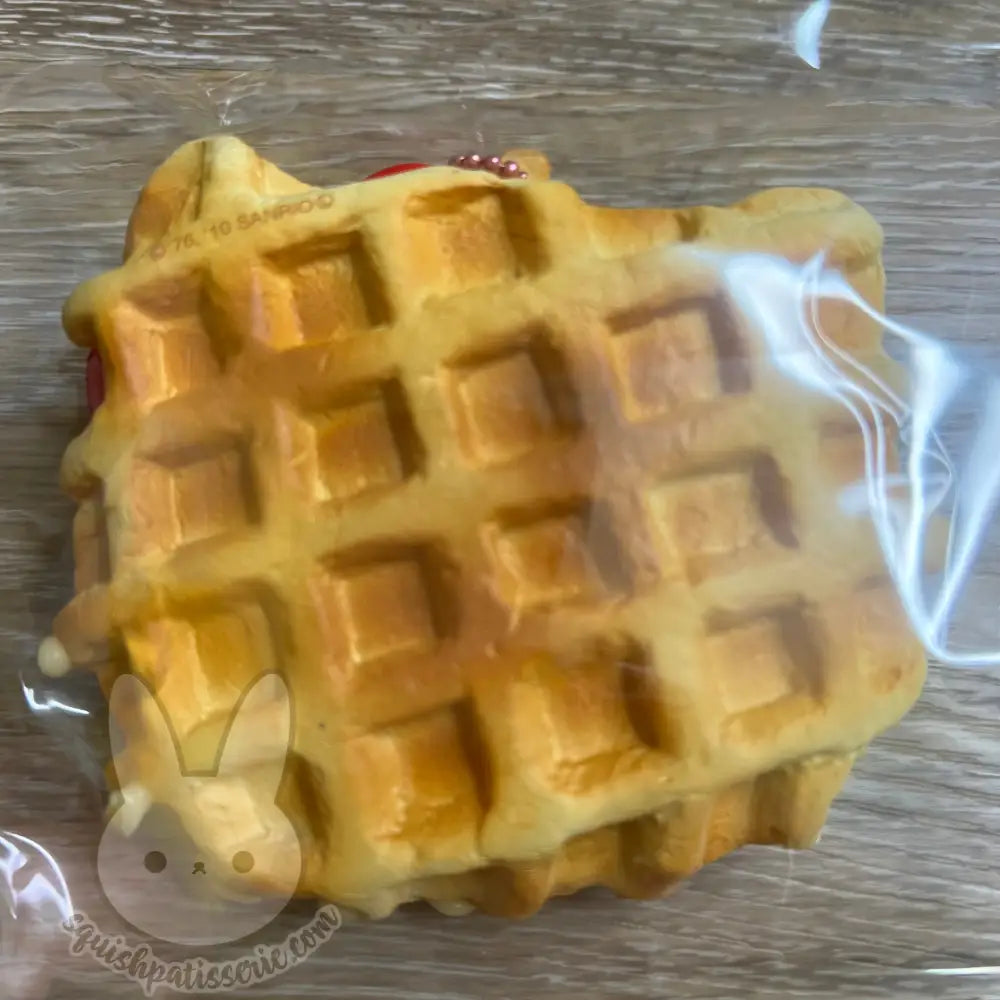 RARE Hello Kitty Waffle Squishy
