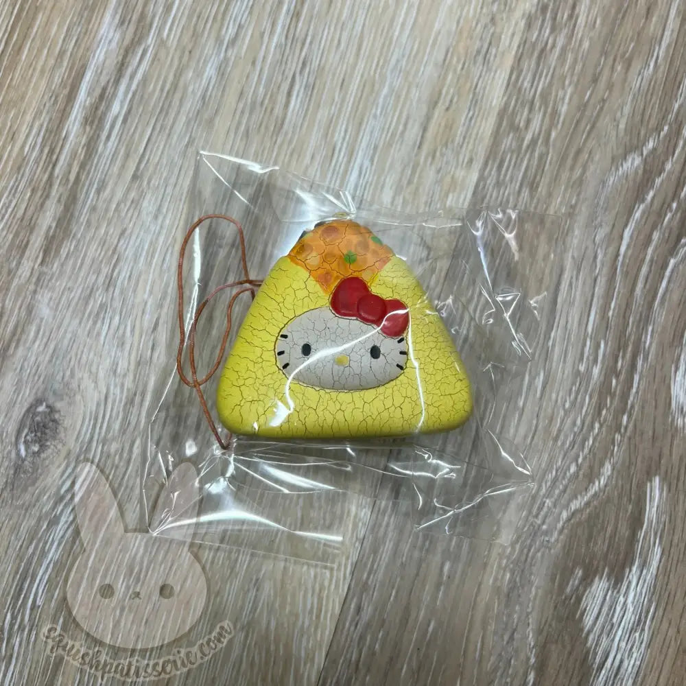 Rare Htf Hello Kitty Omurice Onigiri Squishy