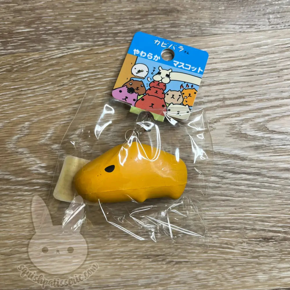 RARE Kapibarasan Squishy - Atsui-san (orange)