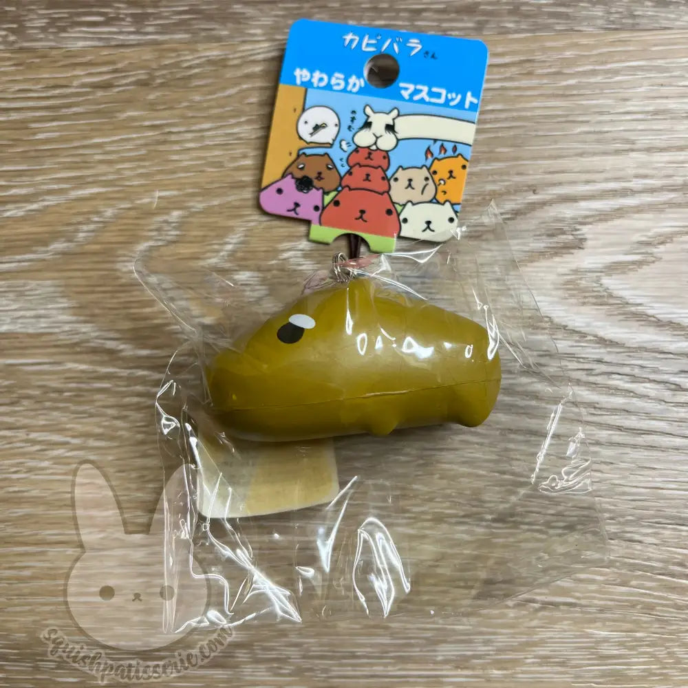 RARE Kapibarasan Squishy - Grandpa (light brown)