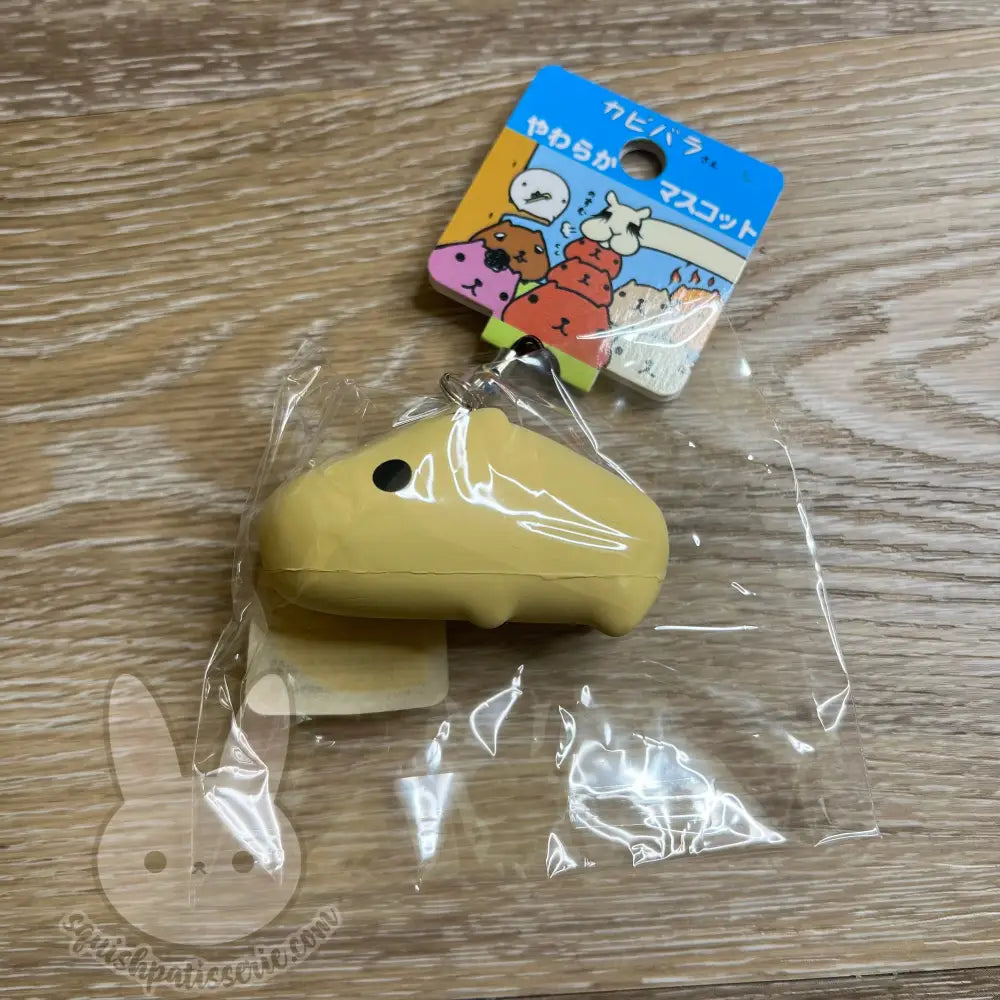 RARE Kapibarasan Squishy - Mr. Page (cream)