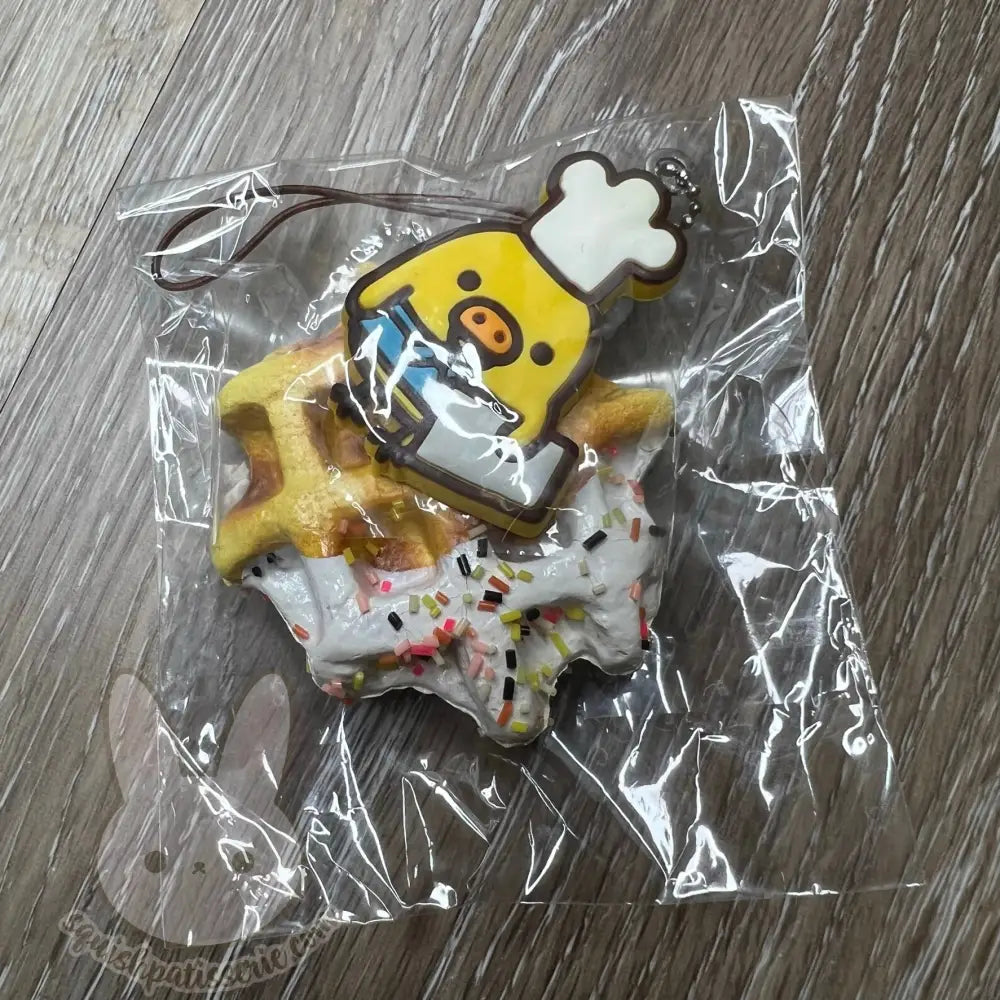 Rare Kiiroitori Tag Waffle Squishy