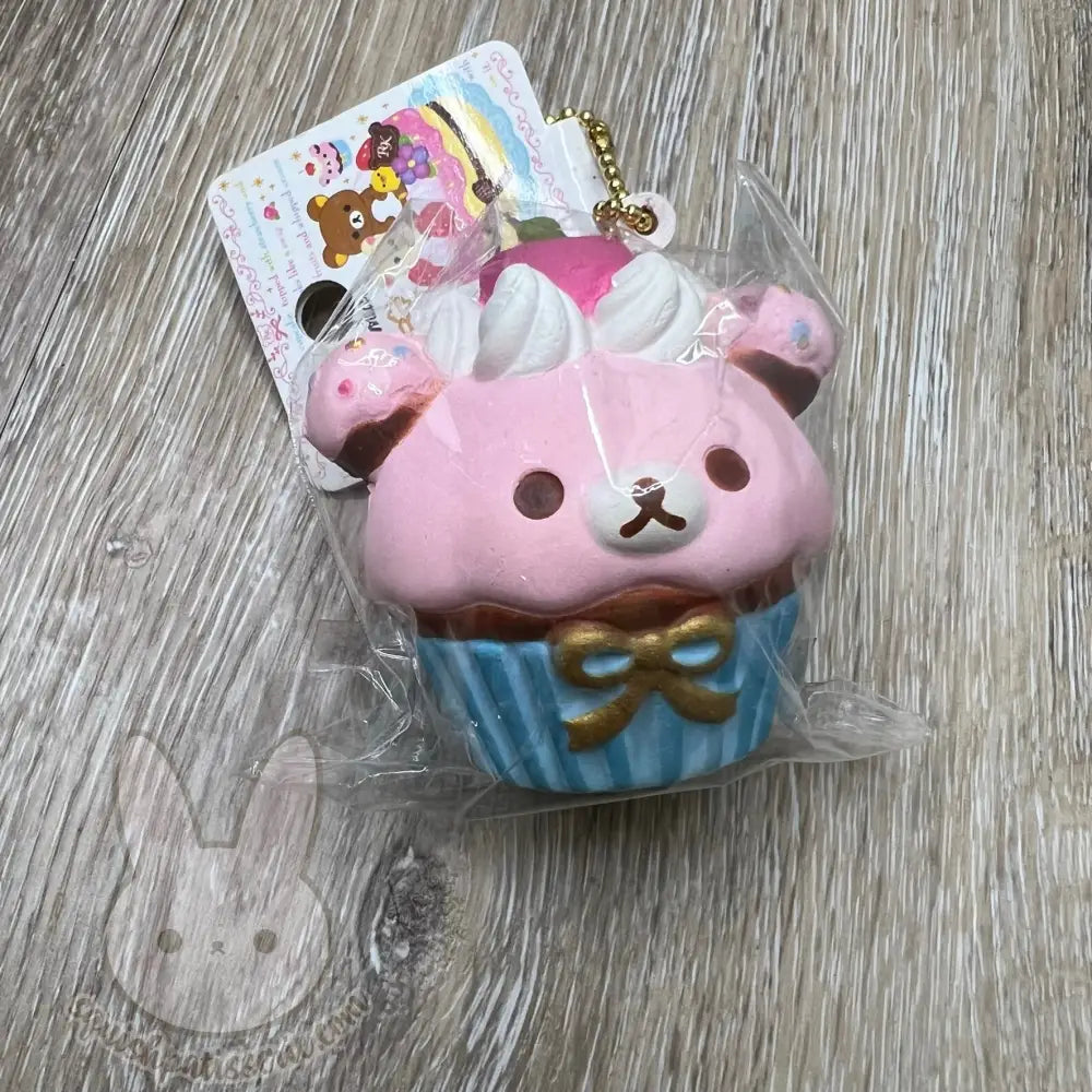 Rare Rilakkuma Cupcake Squishy