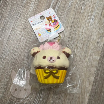 Rare Rilakkuma Cupcake Squishy