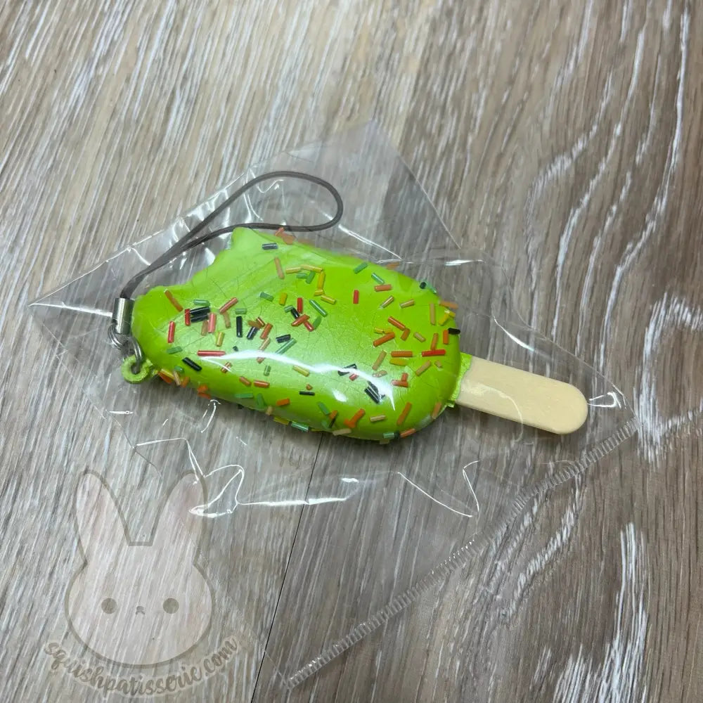 Rare Rilakkuma Green Popsicle Squishy