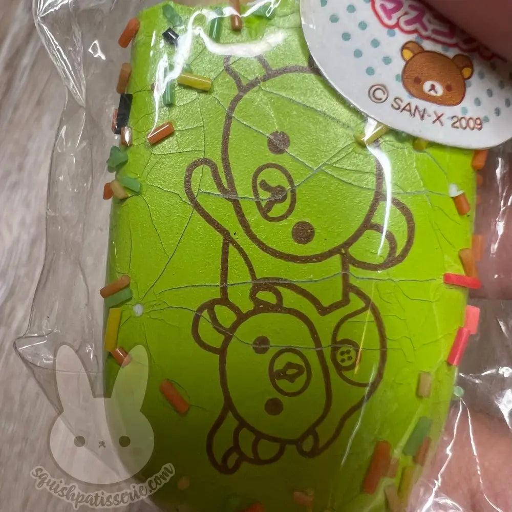 Rare Rilakkuma Green Popsicle Squishy