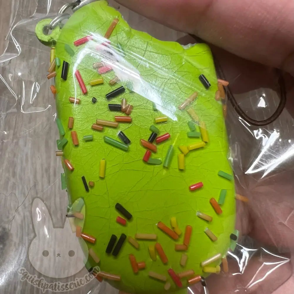 Rare Rilakkuma Green Popsicle Squishy