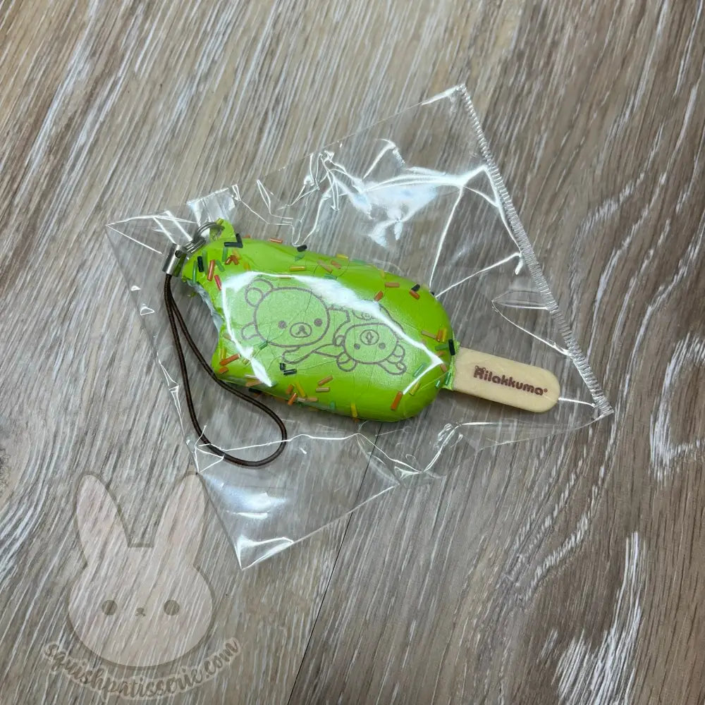 Rare Rilakkuma Green Popsicle Squishy No Original Packaging