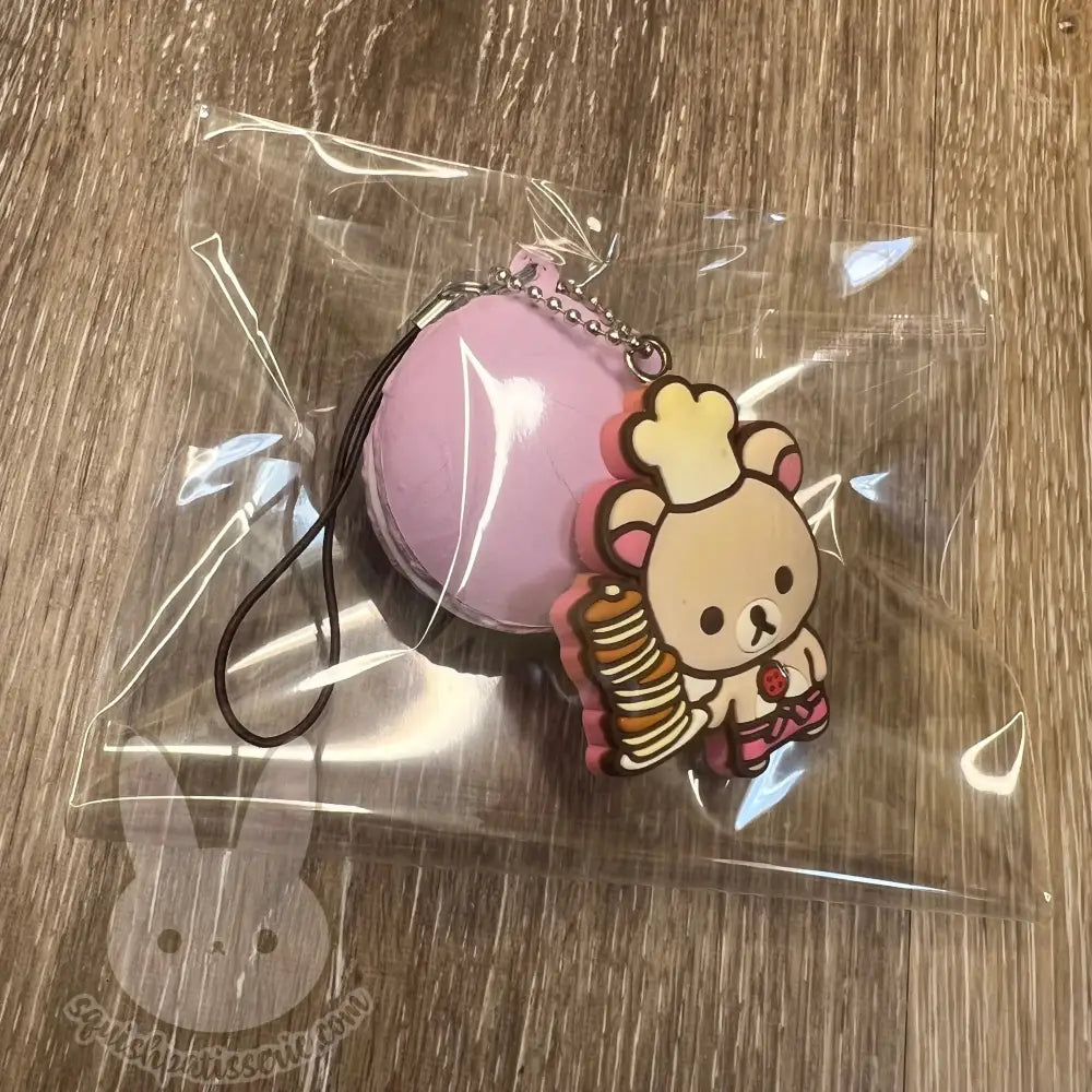 Rare Rilakkuma Macaron Squishy Lavender