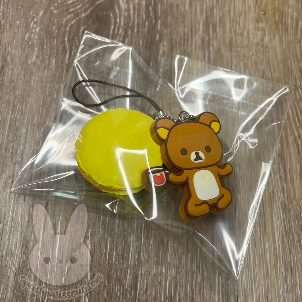 Rare Rilakkuma Macaron Squishy Lemon