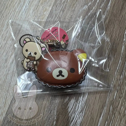 Rare Rilakkuma Tag Chocolate Squishy With