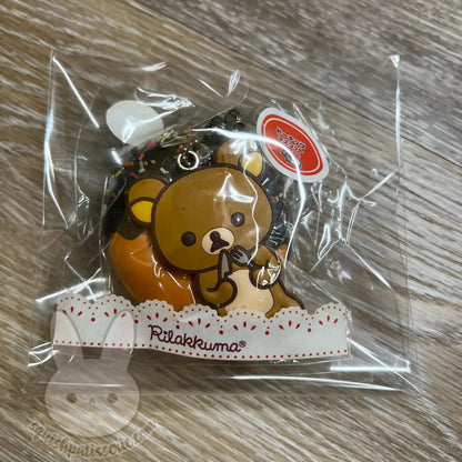 RARE Rilakkuma Tag Donut Squishy