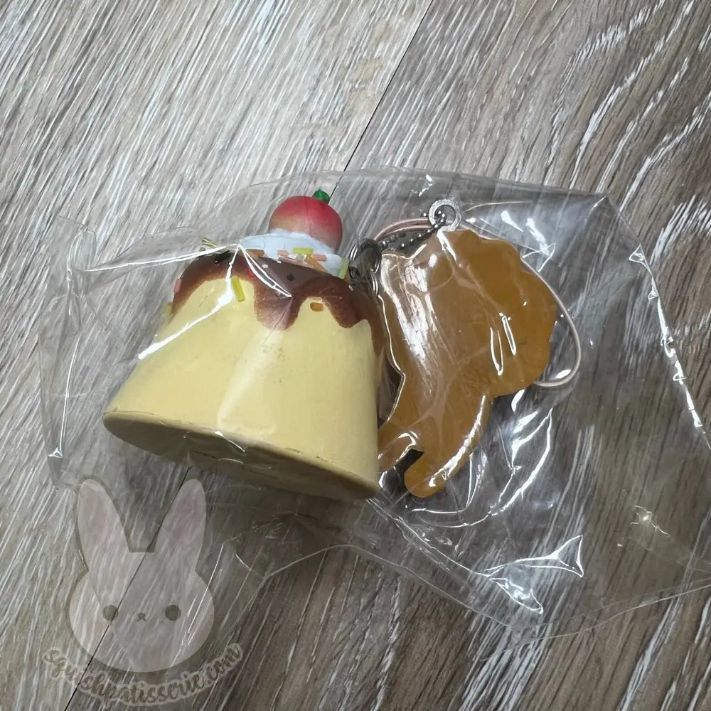 Rare Rilakkuma Tag Flan Squishy