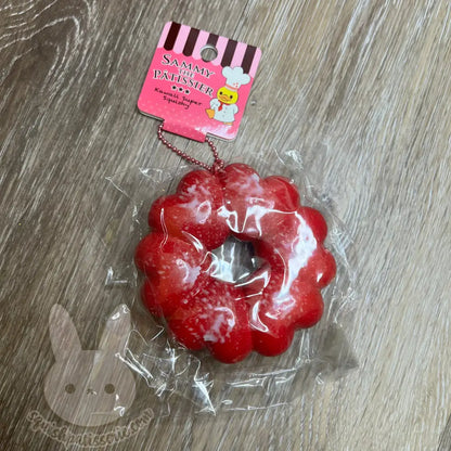 Rare Sammy Heart Donut Squishy