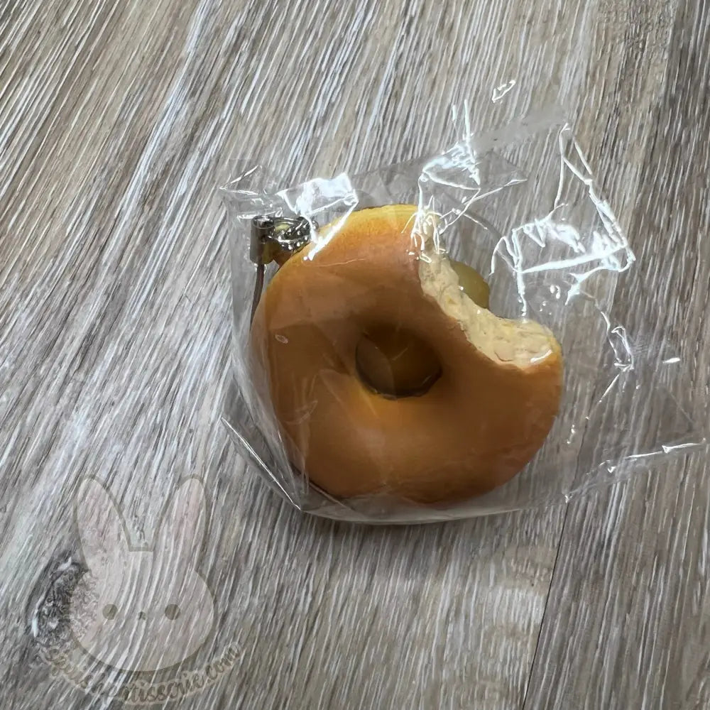 Rare Vtg Rilakkuma 3D Tag Donut Squishy