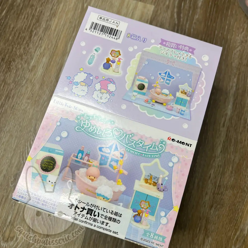Rement Miniatures Little Twin Stars Bath Time full set (8 boxes)