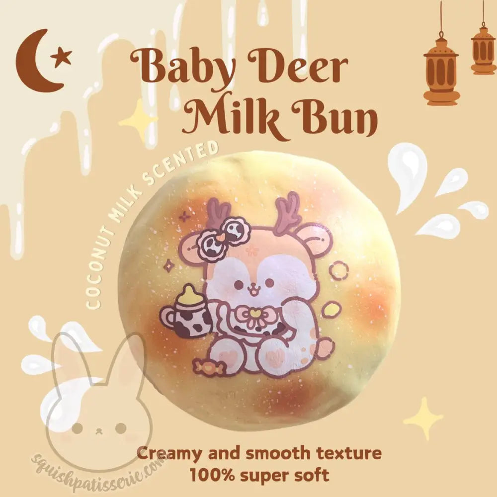 [Pre-Order] Rice Deer Baby Milk Bun