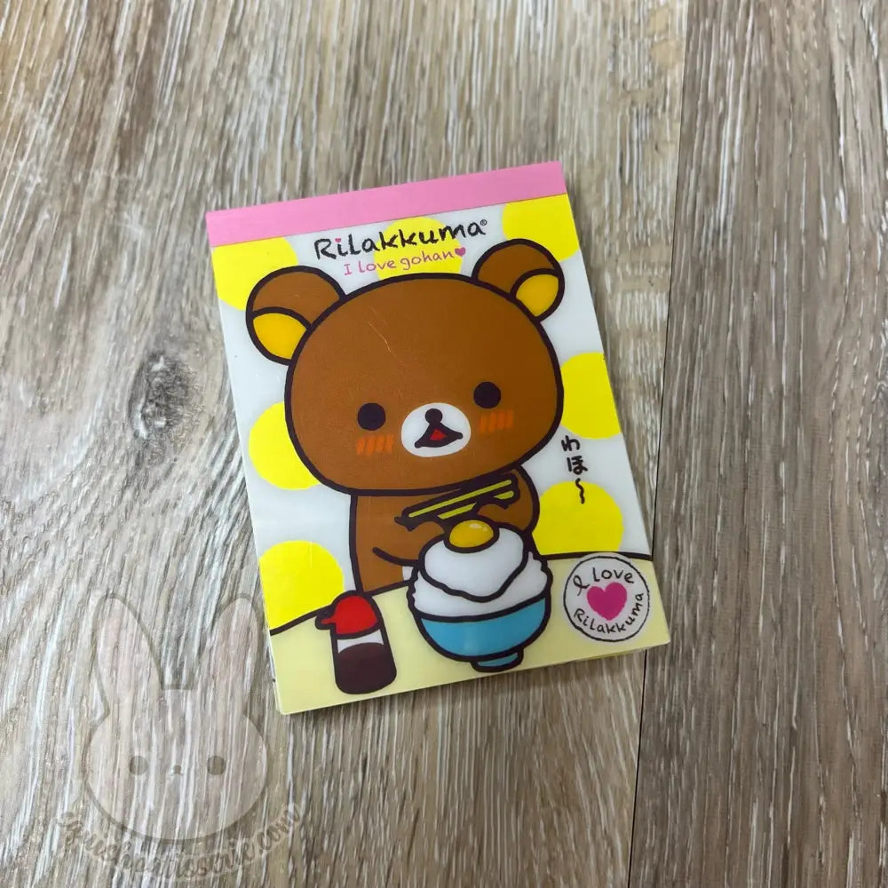 Rilakkuma Mini Memo Pad