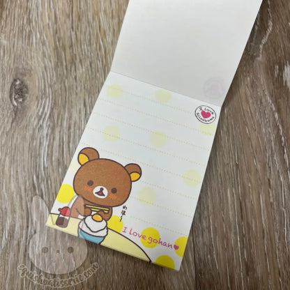 Rilakkuma Mini Memo Pad