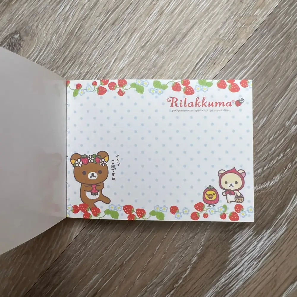 Rilakkuma Mini Memo Pad