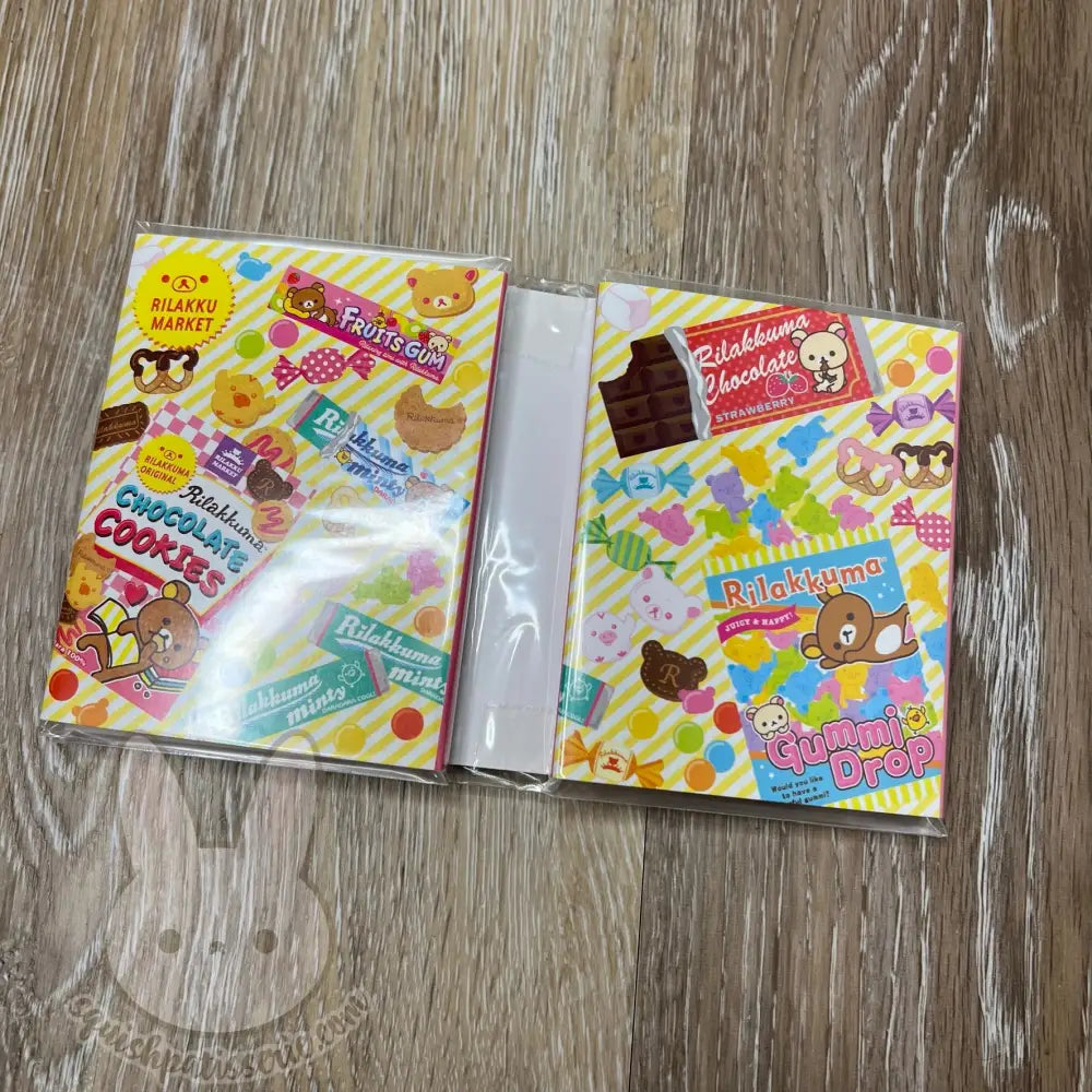 Rilakkuma Rilakkumarket Folding Memo Pad