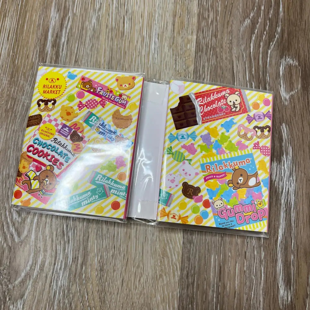 Rilakkuma Rilakkumarket Folding Memo Pad