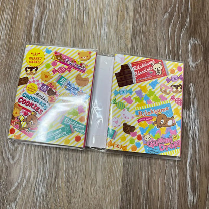 Rilakkuma Rilakkumarket Folding Memo Pad