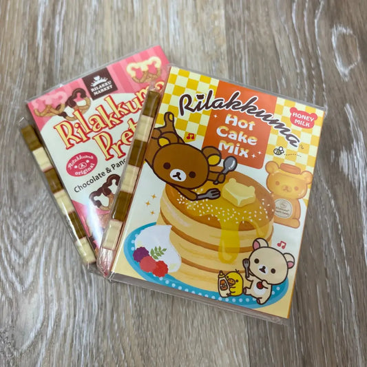 Rilakkuma Rilakkumarket Folding Memo Pad