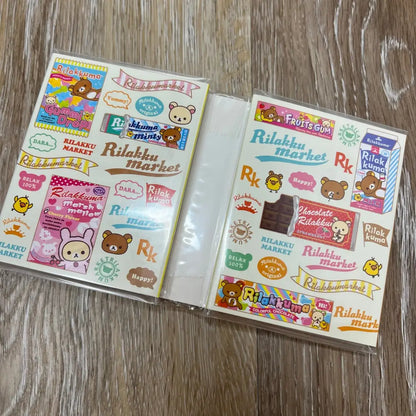 Rilakkuma Rilakkumarket Folding Memo Pad