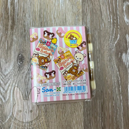 Rilakkuma Rilakkumarket Folding Memo Pad