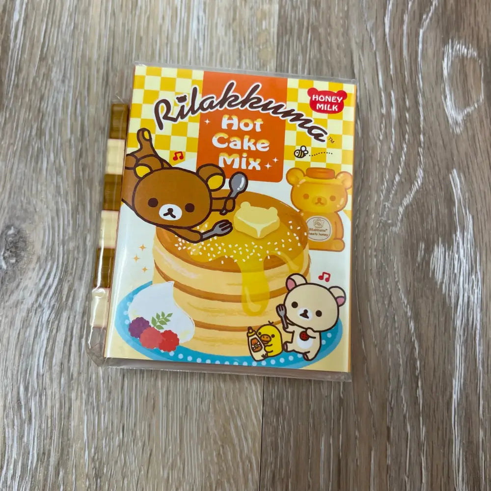 Rilakkuma Rilakkumarket Folding Memo Pad Pancake