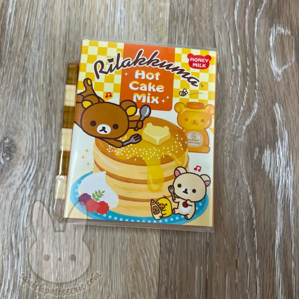 Rilakkuma Rilakkumarket Folding Memo Pad Pancake