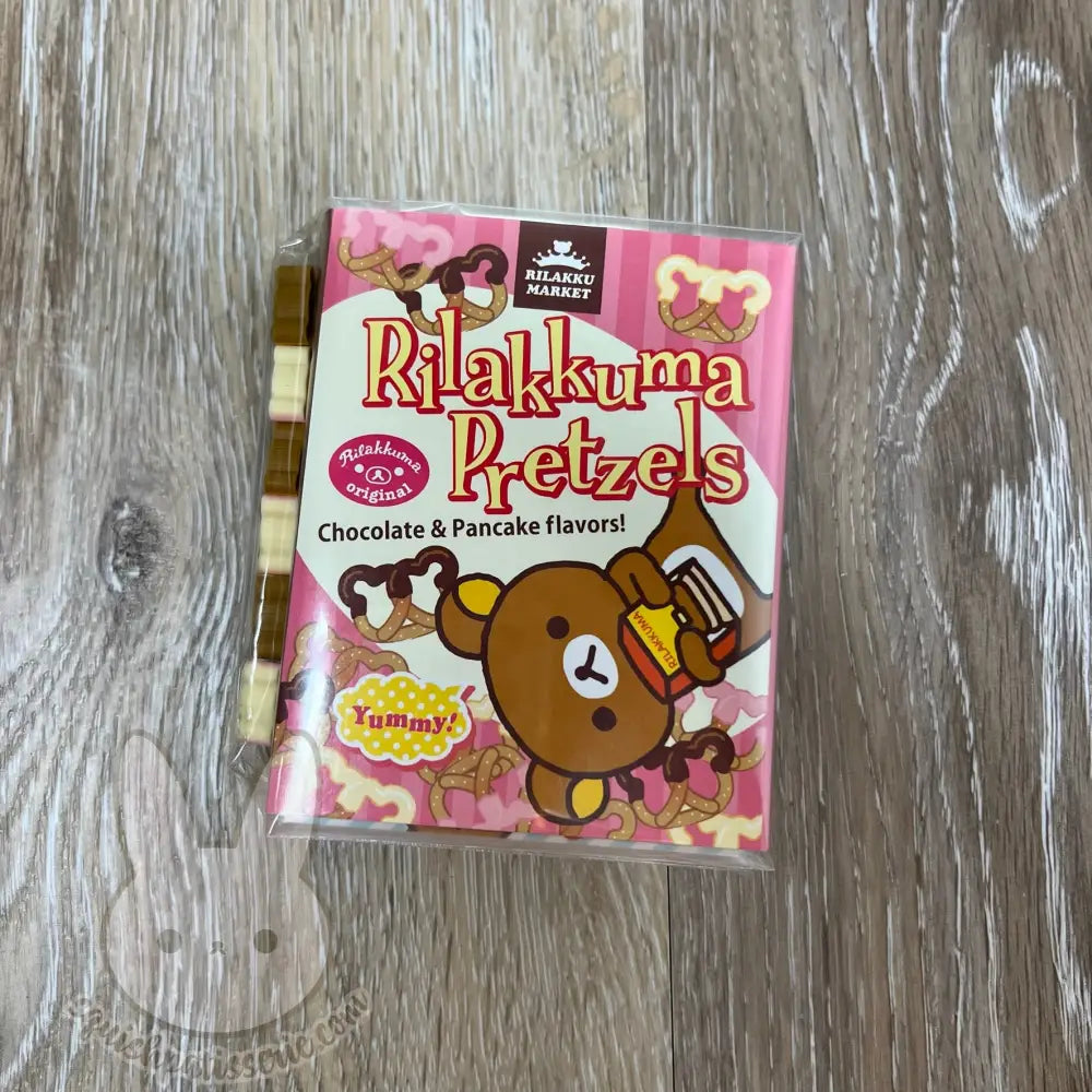 Rilakkuma Rilakkumarket Folding Memo Pad Pretzel