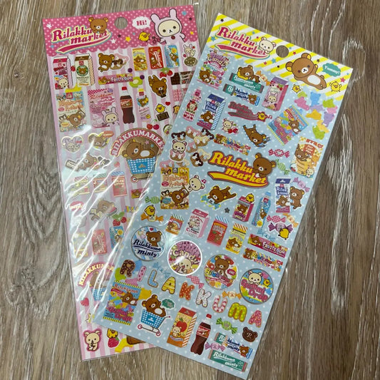 Rilakkuma Rilakkumarket Stickers