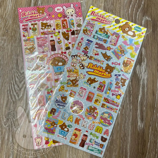 Rilakkuma Rilakkumarket Stickers