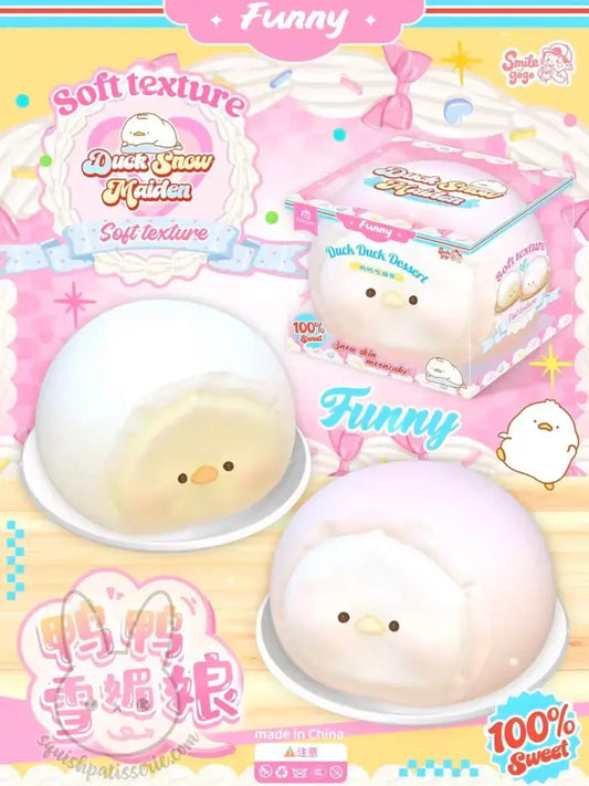 Smilegogo Duck Snow Maiden Squishy