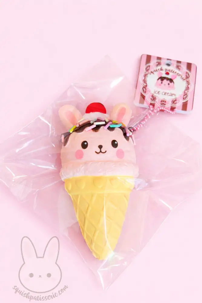 Squish Patisserie Bunny Ice Cream Squishy