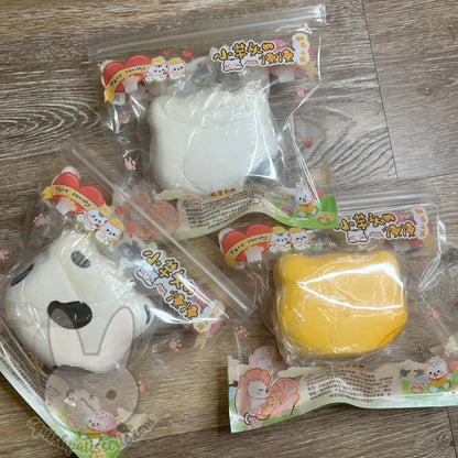 Taro Squishy Cat Cake Squishy